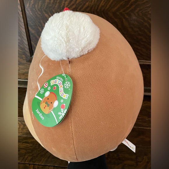 Squishmallows Jordan The Gingerbread With Earmuffs Size 12” 11/29/21 Squishdate - Picture 4 of 15